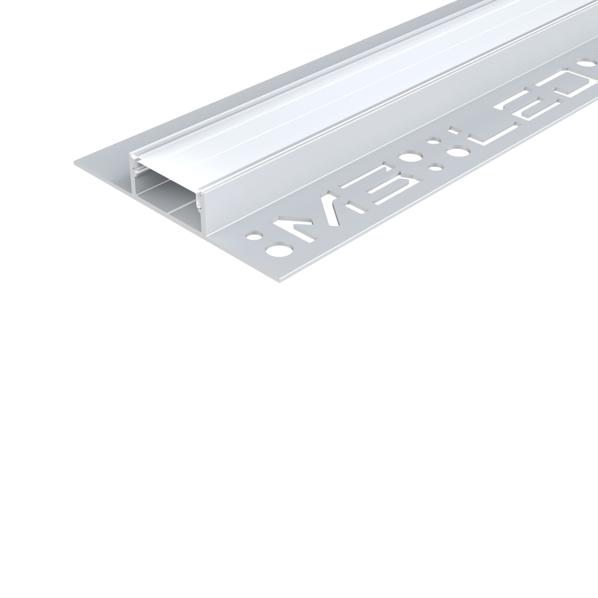 M3 LED 20mm Double Wing Tile In LED Profile