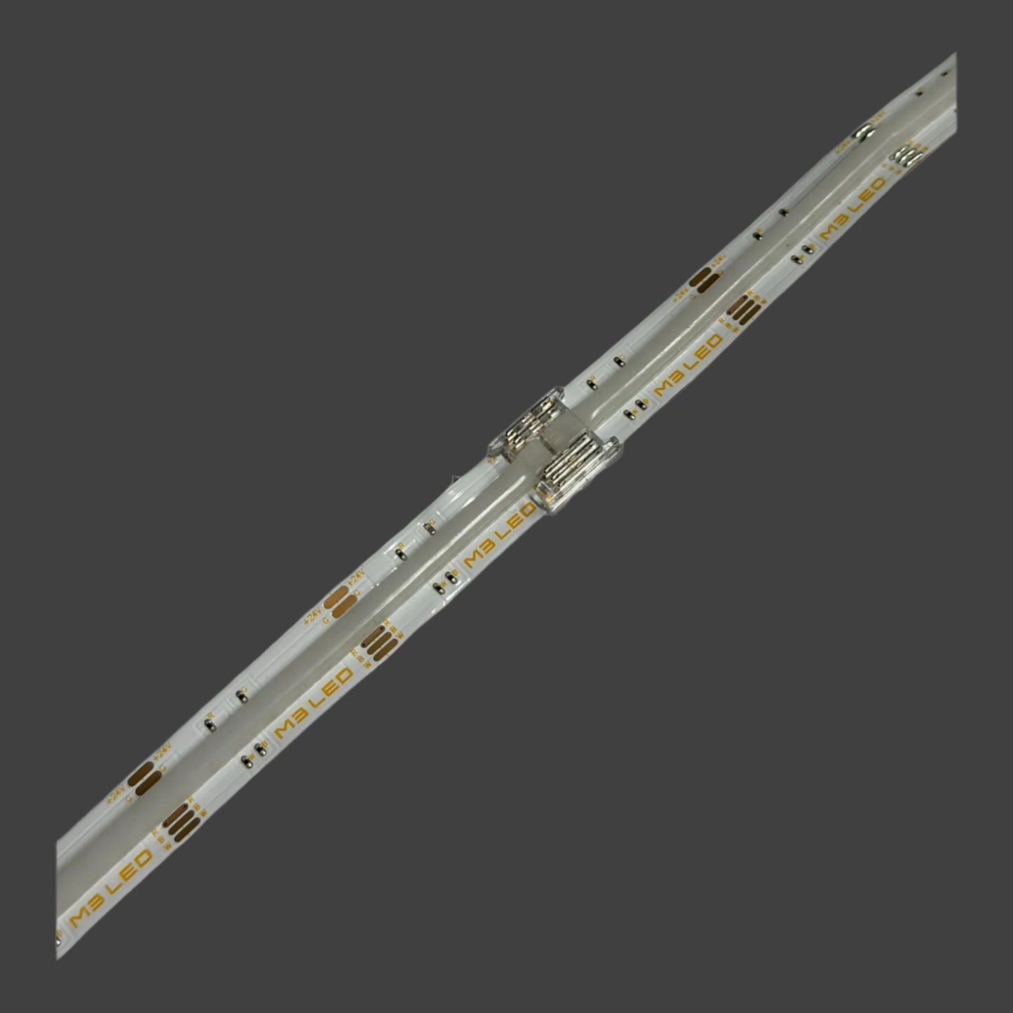 12mm 5pin COB RGBW Through Connector