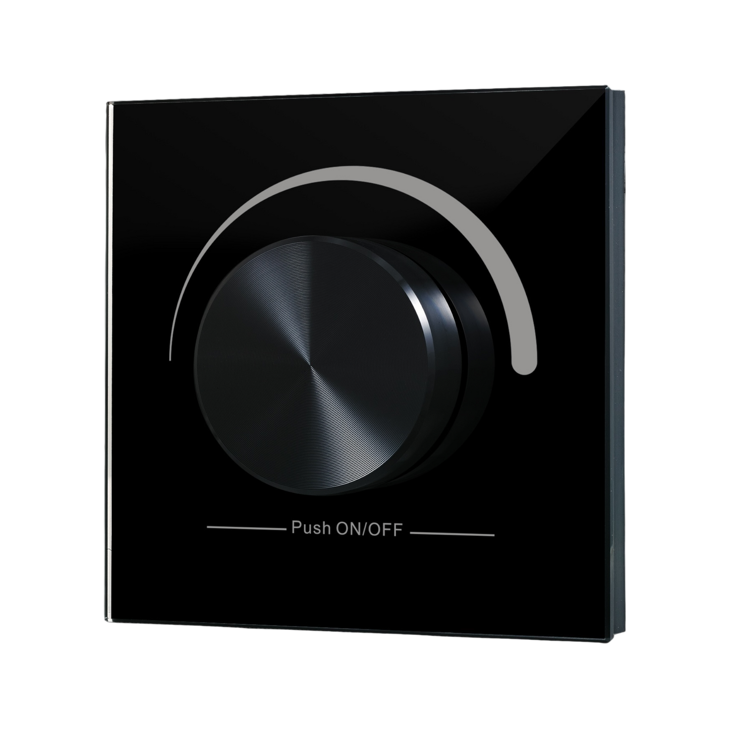 Battery RF Single Colour LED Wall Panel - Black