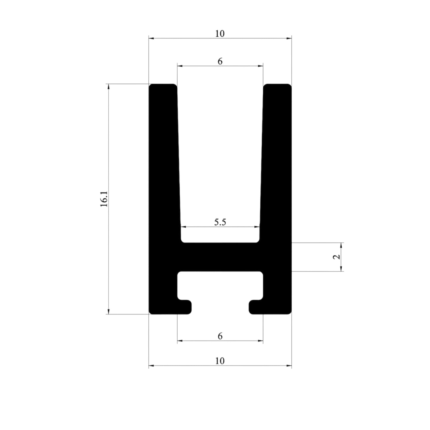 M3 EnduraFlex, Heavy Duty Surface Profile