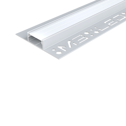 M3 LED 20mm Double Wing Tile In LED Profile