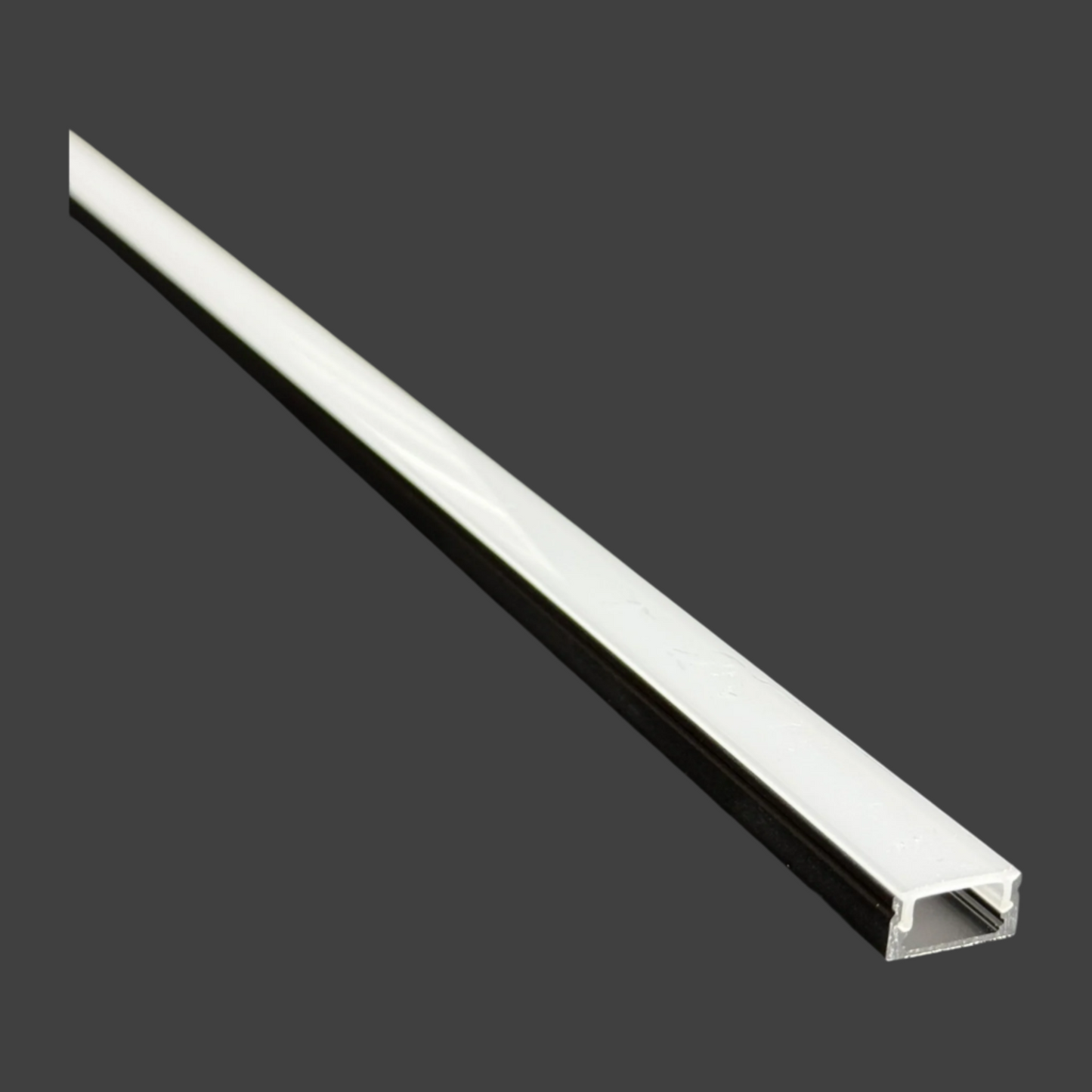 M3 LED 17mm x 8mm Black Surface LED Profile