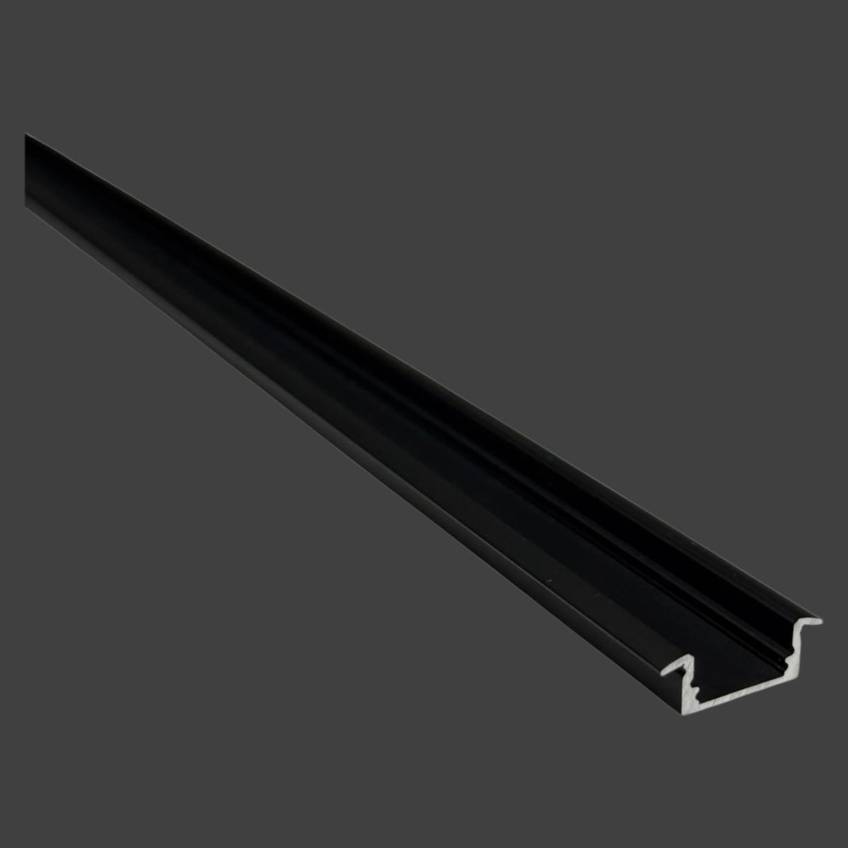 Led Light M3 Thread M3 LED 17mmx 08mm Recessed Black Surface LED Profile